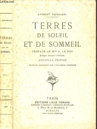 TERRES DE SOLEIL ET DE SOMMEIL