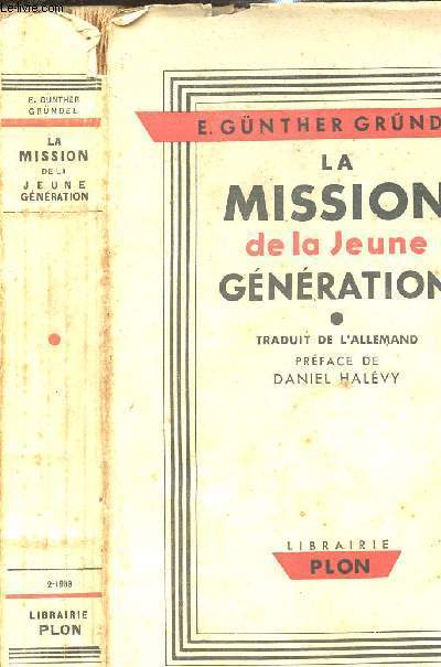 LA MISSION DE LA JEUNE GENERATION