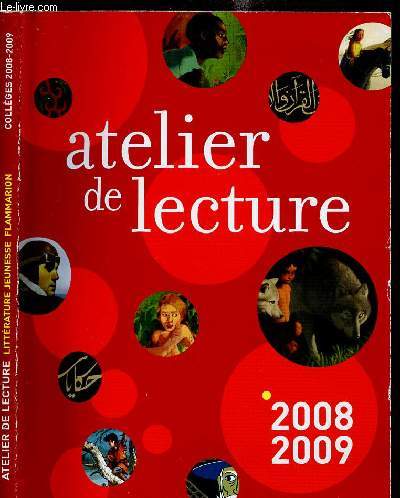 ATELIER DE LECTURE- LITTERAUTRE JEUNESSE COLLEGES 2008-2009