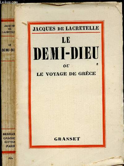 LE DEMI-DIEU OU LE VOYAGE DE GRECE