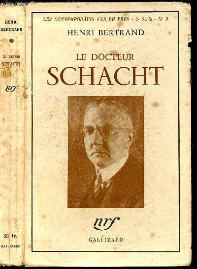 LE DOCTEUR SCHACHT
