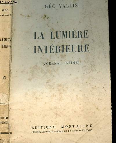 LA LUMIERE INTERIEUR