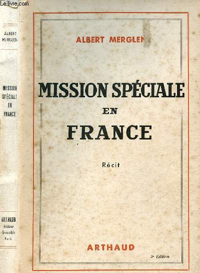 MISSION SPECIALES EN FRANCE