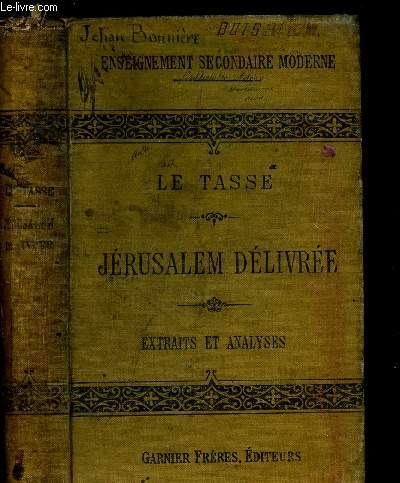 LE TASSE - JERUSALEM DELIVRE