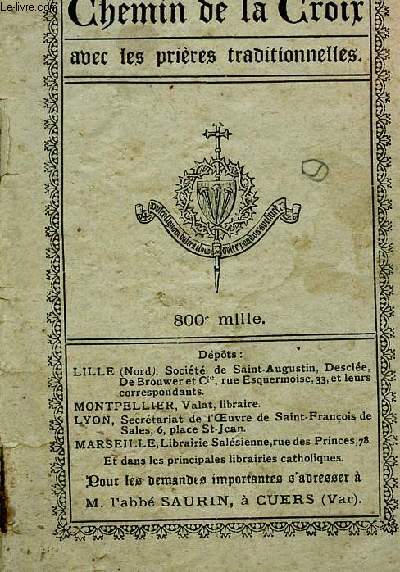 NOTRE DAME DE SAINT ROSAIRE - CHEMIN DE LA CROIX AVEC LES PRIERES TRADITIONNELLES