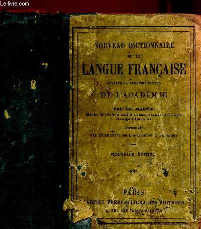 NOUVEAU DICTIONNAIRE DE LA LANGUE FRANCAISE