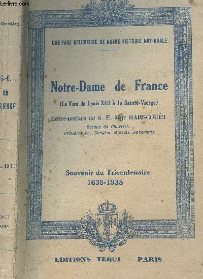 NOTRE DAME DE FRANCE