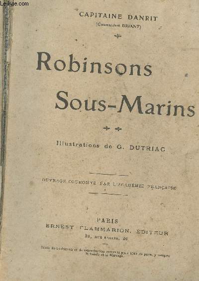 ROBINSONS SOUS MARINS