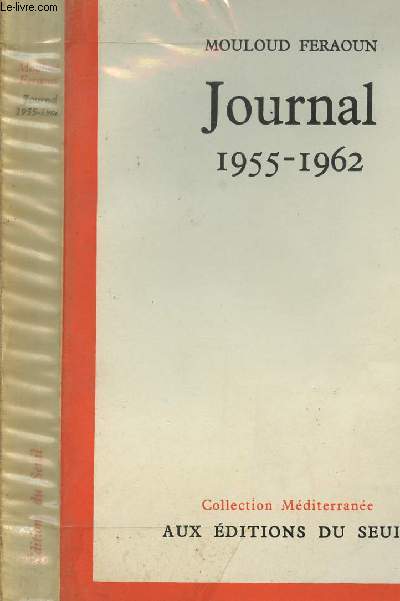 JOURNAL 1955-1962 / COLLECTION MEDITERRANEE