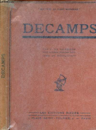 DECAMPS - DU COLOMBIER PIERRE - 1928 - Imagen 1 de 1