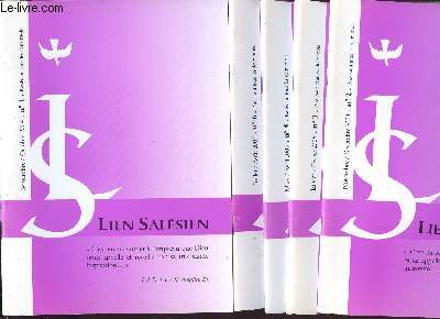 LIEN SALESIEN / EN 5 VOLUMES / TOMES 1.2.3.4.6 / DE SEPTEMBRE -OCTOBRE 2004 N1  JUILLET-AOUT 2005 N6