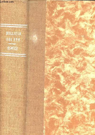BULLETIN DES P.T.T. 1962