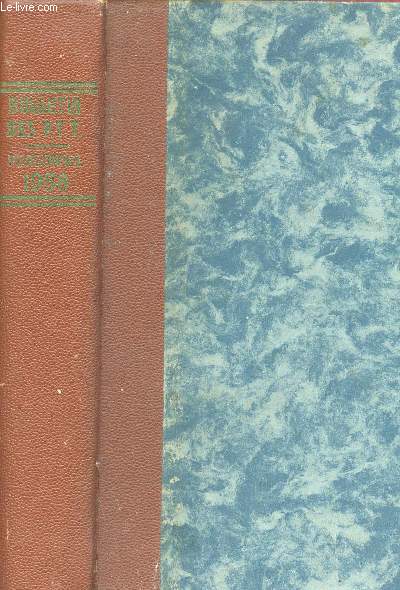 BULLETIN DES P.T.T - PERSONNEL 1958