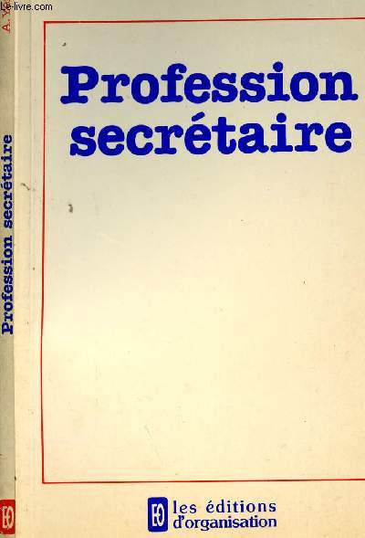 PROFESSION SECRETAIRE