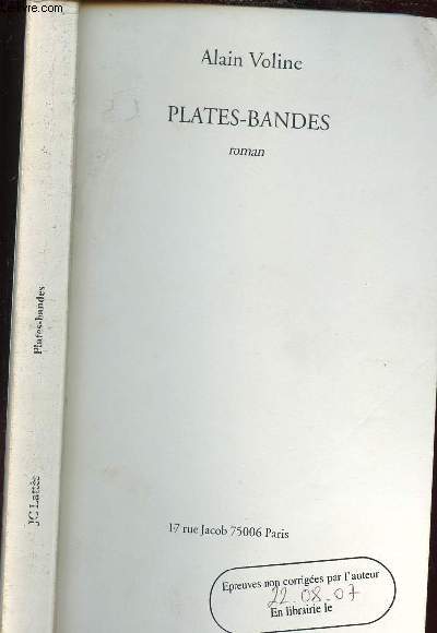 PLATES-BANDES