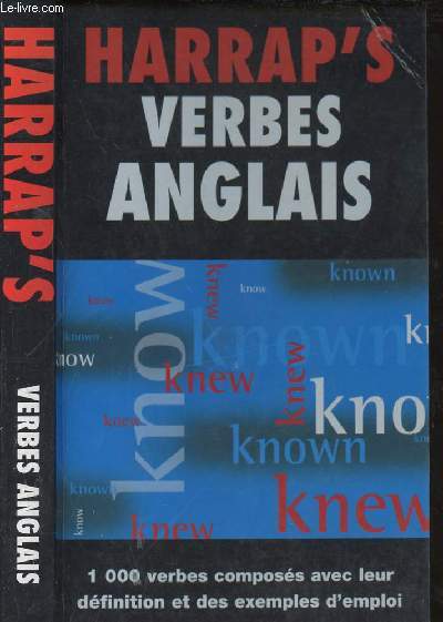 HARRAP'S VERBES ANGLAIS