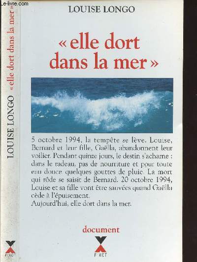 ELLE DORT DANS LA MER