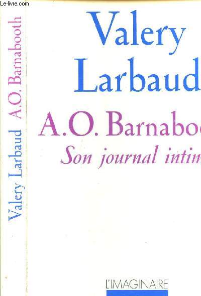 A.O. BARNABOOTH - SON JOURNAL INTIME