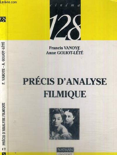 PRECIS D'ANALYSE FILMIQUE - N17 DE LA COLLECTION CINEMA 128