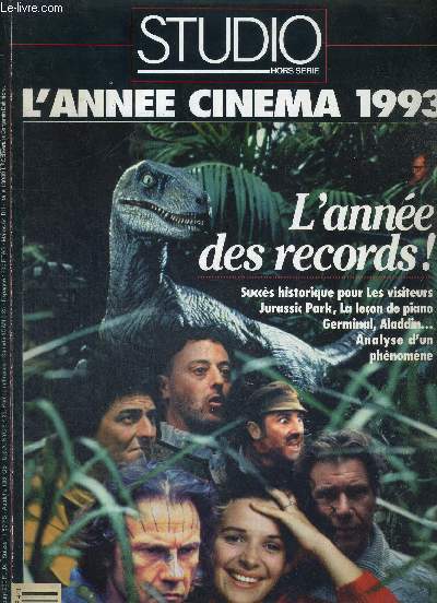 STUDIO MAGAZINE - HORS SERIE - L'ANNEE CINEMA 1993