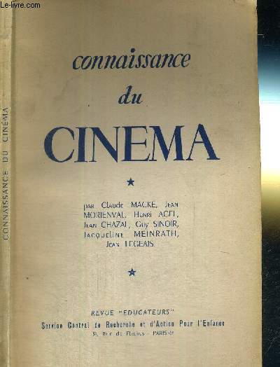 CONNAISSANCE DU CINEMA - REVUE 