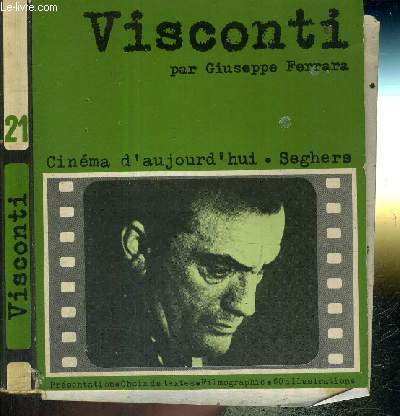 LUCHINO VISCONTI - N21 DE LA COLLECTION CINEMA D'AUJOURD'HUI