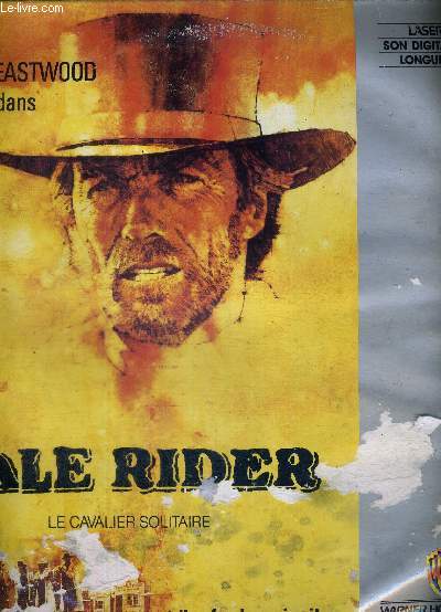 1 LASERDISC - PALE RIDER - LE CAVALIER SOLITAIRE - UN FILM DE CLINT EASTWOOD - avec Clint Eastwood / Michael Moriarty / Carrie Snodgress / Christopher Penn / Richard Dysart