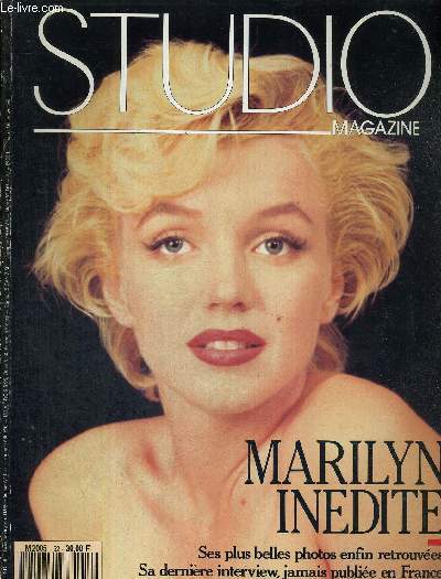 STUDIO MAGAZINE - N52 - juill/aout 1991 / Marilyn Monroe indite / Marilyn vue par Milton H. Greene / Emir Kusturica / Robin des bois / Spike Lee - Bassek Ba Kobhio / Robert Hossein / 37.2 le matin.