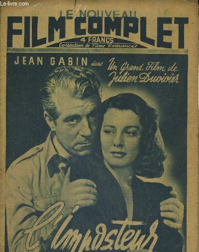 LE NOUVEAU FILM COMPLET - JEAN GABIN DANS : L'IMPOSTEUR - UN GRAND FILM DE JULIEN DUVIVIER