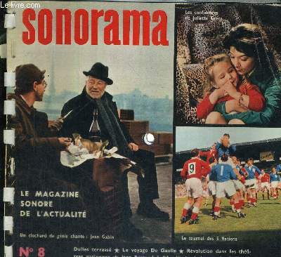 SONORAMA - N8 - MAI 1959 - VENDU SANS LES DISQUES