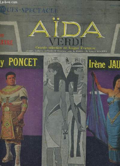 1 DISQUE AUDIO 33 TOURS - AÏDA - VERDI - Grande sélection en langue Française... - Afbeelding 1 van 1