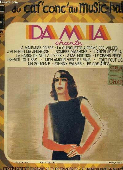1 DISQUE VINYLE 33 TOURS - DAMIA CHANTE - Du caf' conc' au music-hall n°7 - N... - Photo 1 sur 1