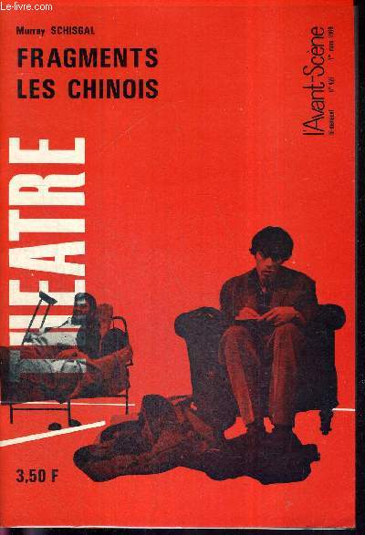 L'AVANT SCENE THEATRE N421 - 1er mars 1969 / Un regard ironique et indulgent / Fragments, Murray Schisgal / L'actualit thatrale / Les chinois, Murray Schisgal.