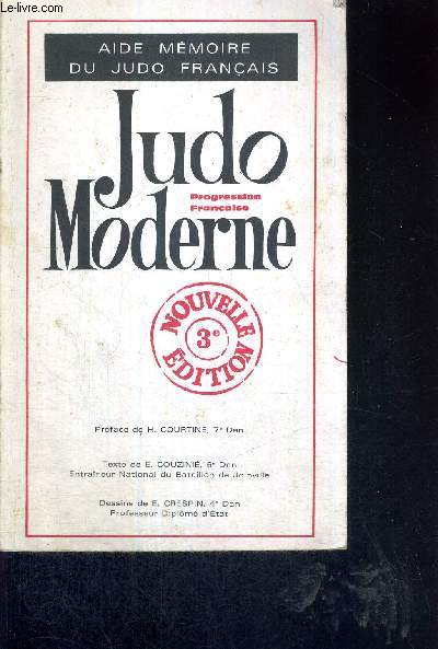 JUDO MODERNE - AIDE MEMOIRE DU JUDO FRANCAIS
