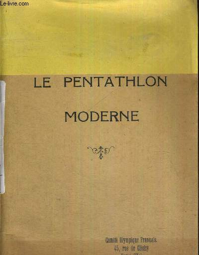 LE PENTATHLON MODERNE