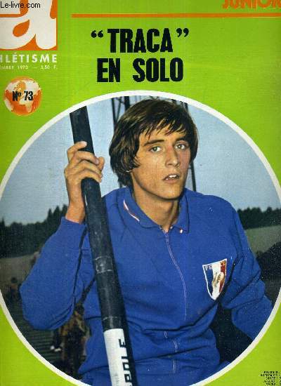 MIROIR DE L'ATHLETISME - N73 - septembre 1970 / championnats d'Europe juniors / 