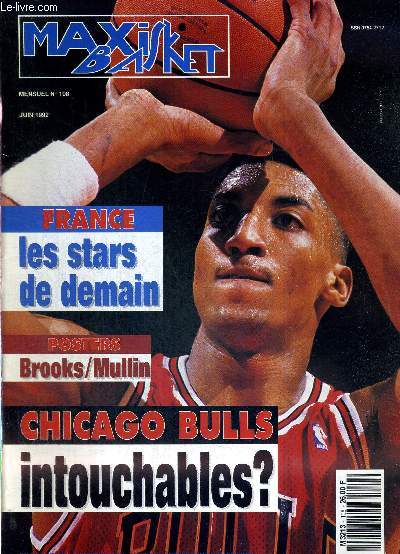 MAXI BASKET - N108 - juin 92 / France : les stars de demain / Chicago bulls : intouchables? / Mozart a retrouv un orchestre / les premiers de la classe / le chateau de cartes / le basket franais est parfois une affaire de famille...