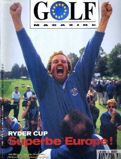 GOLF MAGZINE - N89 - octobre 95 / Ryder cup : superbe europe! / matriel : les chariots / astuces de femmes / ile de Djerba : swings en douceur / Nord Bretagne : ca swing, a barde / drive en Champagne/Picardie...