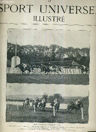 LE SPORT UNIVERSEL ILLUSTRE - N323 - 28 septembre 1902 / Maisons-Laffitte : le prix de Flore / les races de poneys en Angleterre / arostation / un collge athltique de jeunes filles en Angleterre...