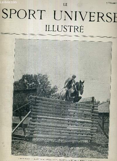 LE SPORT UNIVERSEL ILLUSTRE - N333 - 7 dcembre 1902 / 