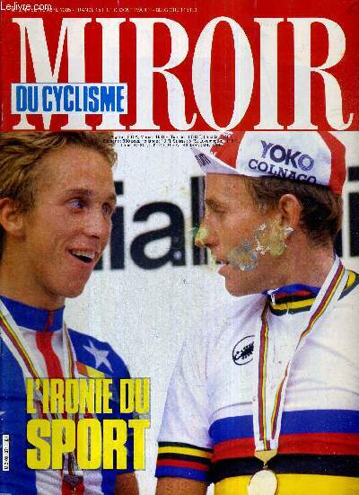 MIROIR DU CYCLISME - N 374 - septembre 85 / L'ironie du sport / sur la route avec Jean-Paul Bouchon / tour de cote d'Ivoire / 50000 km  bicyclette / le carnet de Jeannie Longo....