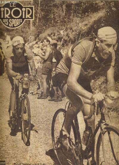 BUT CLUB - LE MIROIR DES SPORTS - N 306 - 23 juillet 1951 / Geminiani a vainement tent de lacher Koblet dans le Ventoux / l'attaque tricolore a provoqu la dfaite de Coppi / le drame Fausto Coppi en 13 photos ...