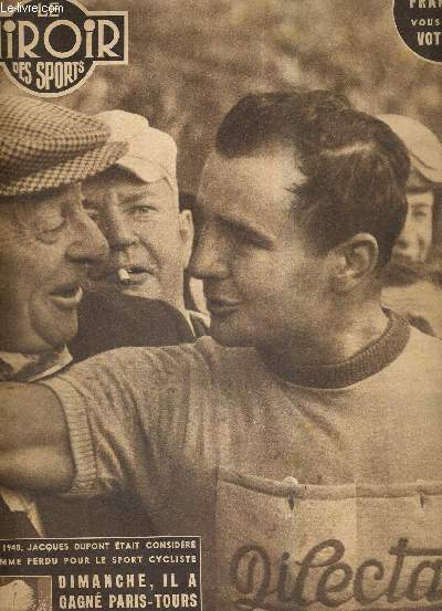 BUT CLUB - LE MIROIR DES SPORTS - N 318 - 8 octobre 1951 / Jacques Dupont a gagn Paris - Tours / quel est le meilleur champion franais 51? / une carrire : Emile Zatopek, la 