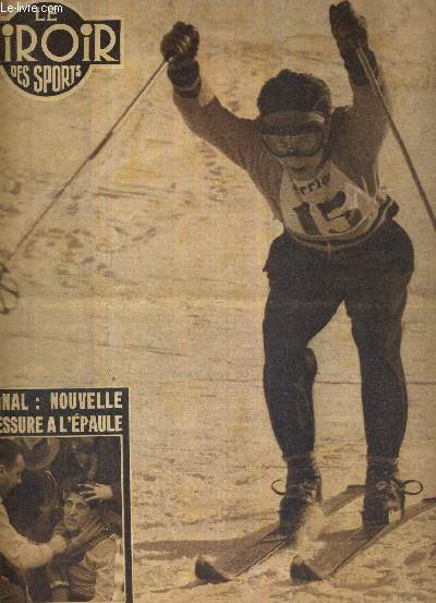 BUT CLUB - LE MIROIR DES SPORTS - N 390 - 2 fvrier 1953 / Vignal : nouvelle blessure  l'paule / Megve rvle un bel espoir du ski franais : F. Bonlieu, 15 ans 1/2 / Louis Bobet 