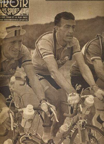 BUT CLUB - LE MIROIR DES SPORTS - N 528 - 1er aout 1955 / Brankart et Fornara ont fait un cortge  Louison Bobet / deux semaines sous le maillot jaune / Sitek choue, Wagtmans vainqueur  Bordeaux ...