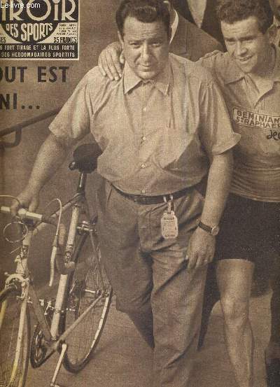 BUT CLUB - LE MIROIR DES SPORTS - N 585 + SON SUPPLEMENT - 30 juillet 1956 / tout est fini, deux vainqueurs : Walkowiak et Ducazeaux / Charly Gaul s'explique : voici comment je n'ai pas gagner le tour / le tour 56 : un renouveau et un trait d'union...