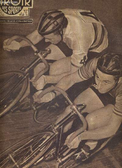 BUT CLUB - LE MIROIR DES SPORTS - N 614 - 18 fvrier 1957 / Jacques Anquetil rentre triomphale du vl' d'hiv' / G. Meunier, champion de France de cyclo-cross,  Bourges / Raymond Kopa s'est veng den clipsant Di Stefano devant Nice...