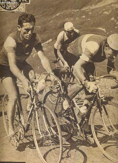 BUT CLUB - LE MIROIR DES SPORTS - N 637 - 8 juillet 1957 / verdict du Galibier : Anquetil dtrone Forestier / la gazette du tour / ils sont encore 76 / pour le mdecin du tour : soigner c'est d'abord lutter contre la montre...