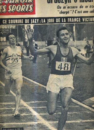 BUT CLUB - LE MIROIR DES SPORTS - N 875 - 25 septembre 1961 / ce sourire de Jazy : la joie de la France victorieuse / Graczyk s'insurge : on m'accuse de m'tre trop 