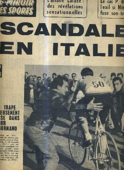 BUT CLUB - LE MIROIR DES SPORTS - N 934 - 22 octobre 1962 / scandale en Itailie / Reims : 